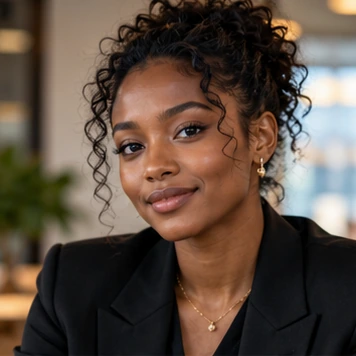 Professional headshot of a Black woman